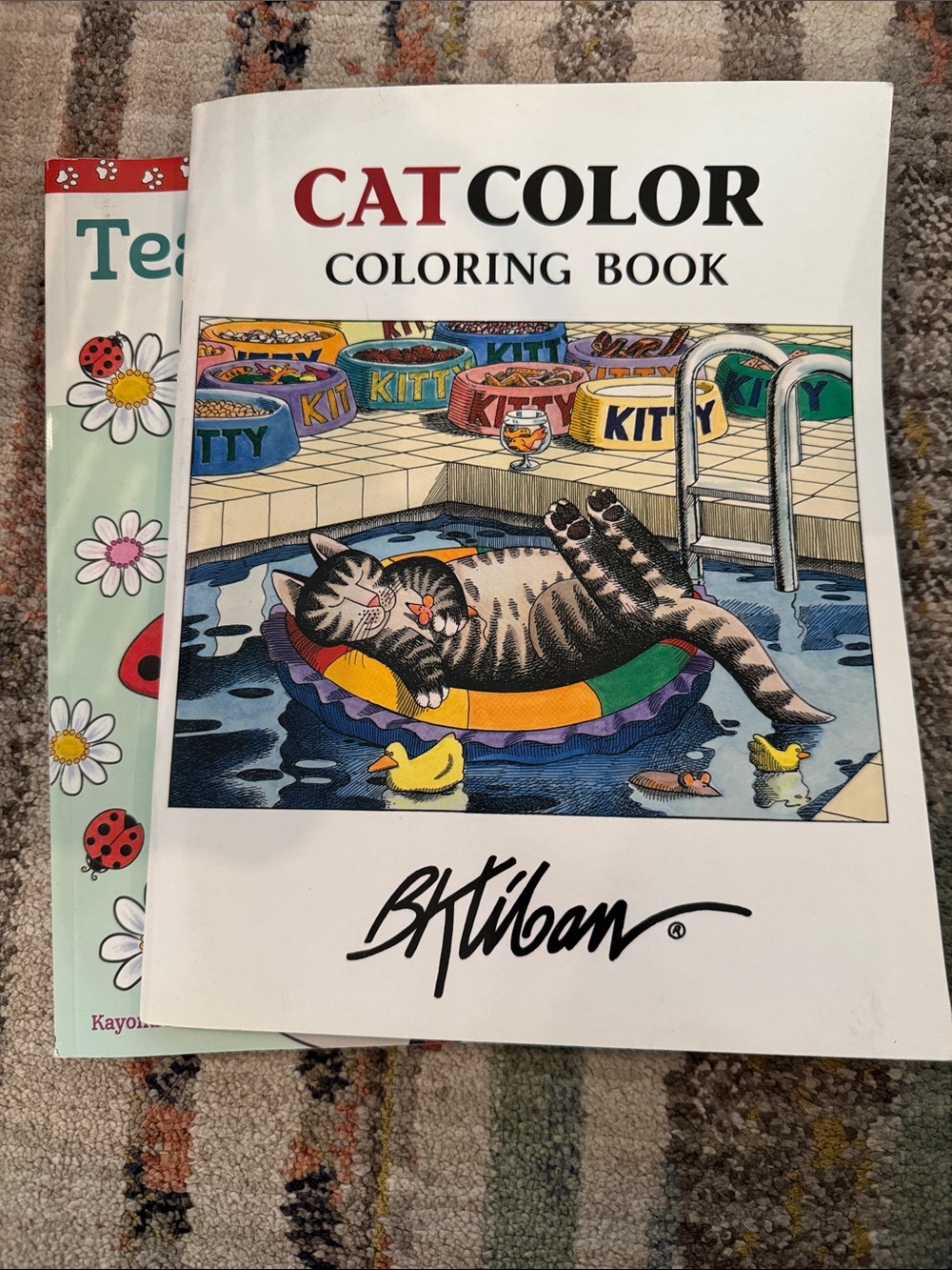 Bundle of Cat Color Coloring Books